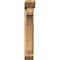 Ekena Millwork Legacy Slat Smooth Bracket w/ Offset Brace, Western Red Cedar, 5 1/2"W x 22"D x 34"H BKT0604X22X34LEC06SWR - alternate 2